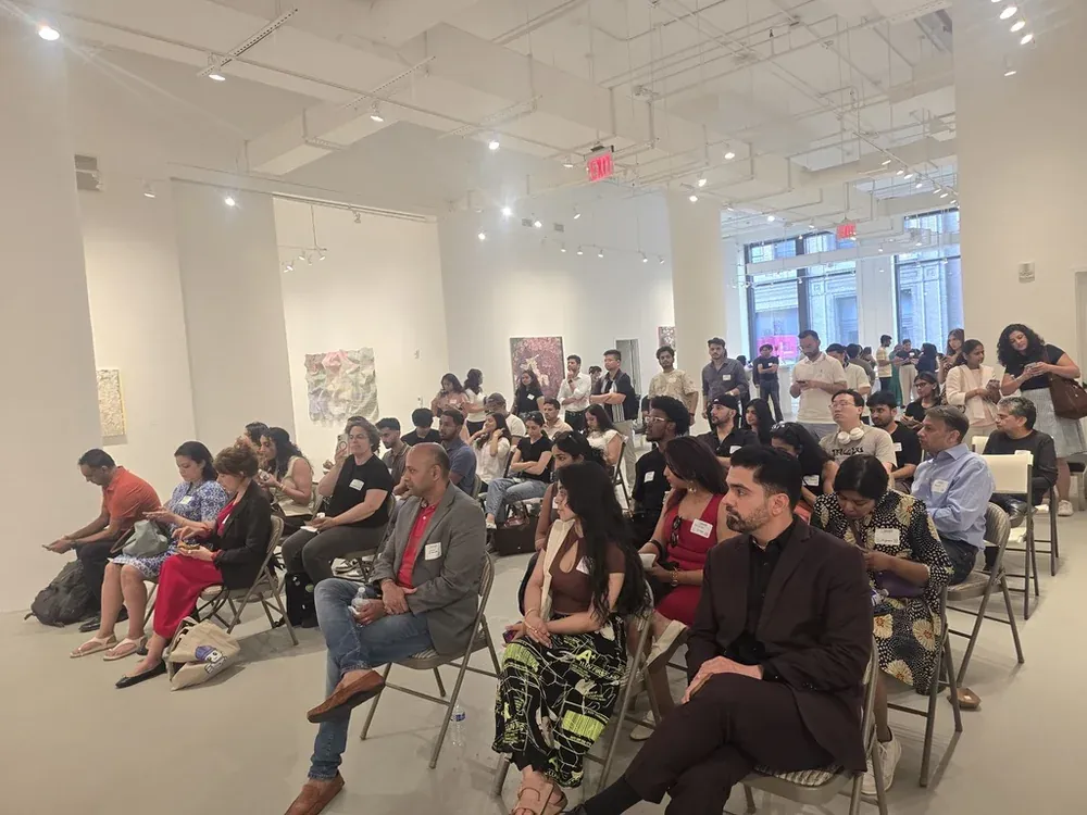 Speakers in conversation at an ASAN gathering
