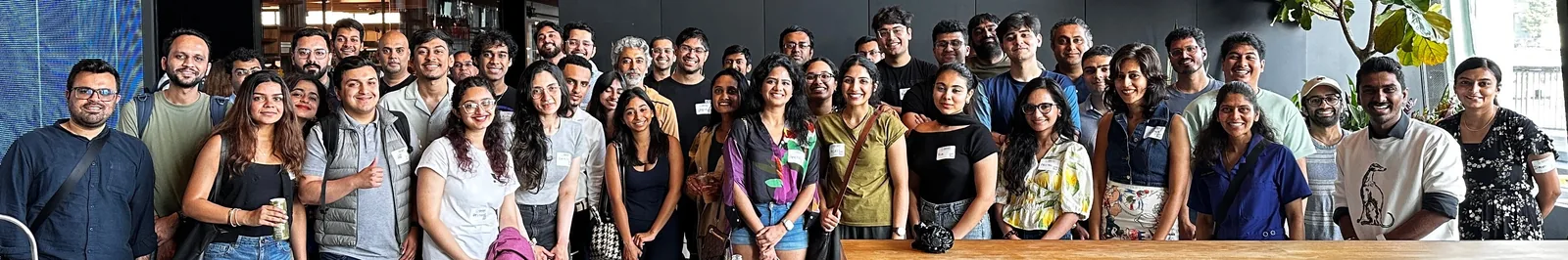 South Asian community members gathered at an ASAN event