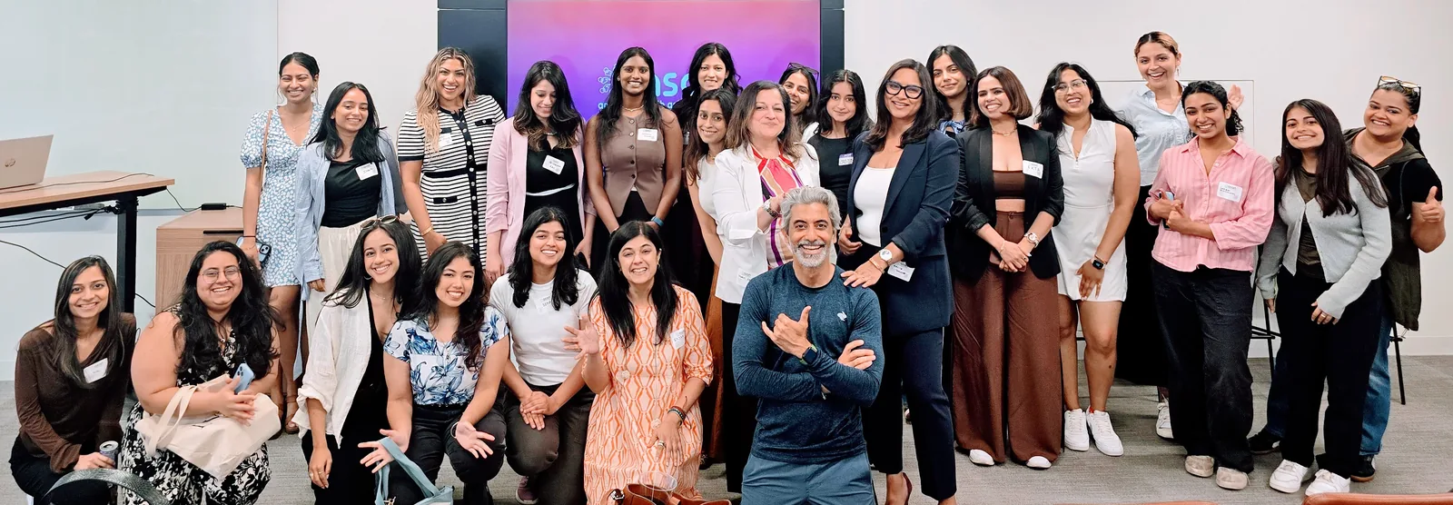 South Asian professionals and community members together