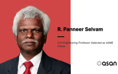 R. Panneer Selvam, A Civil Engineering Professor Selected as ASME Fellow