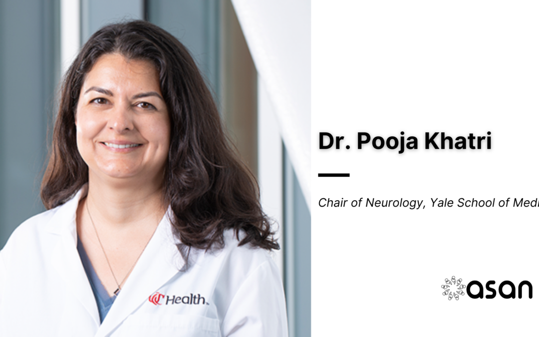 Dr. Pooja Khatri Appointed Chair of Neurology at Yale School of Medicine