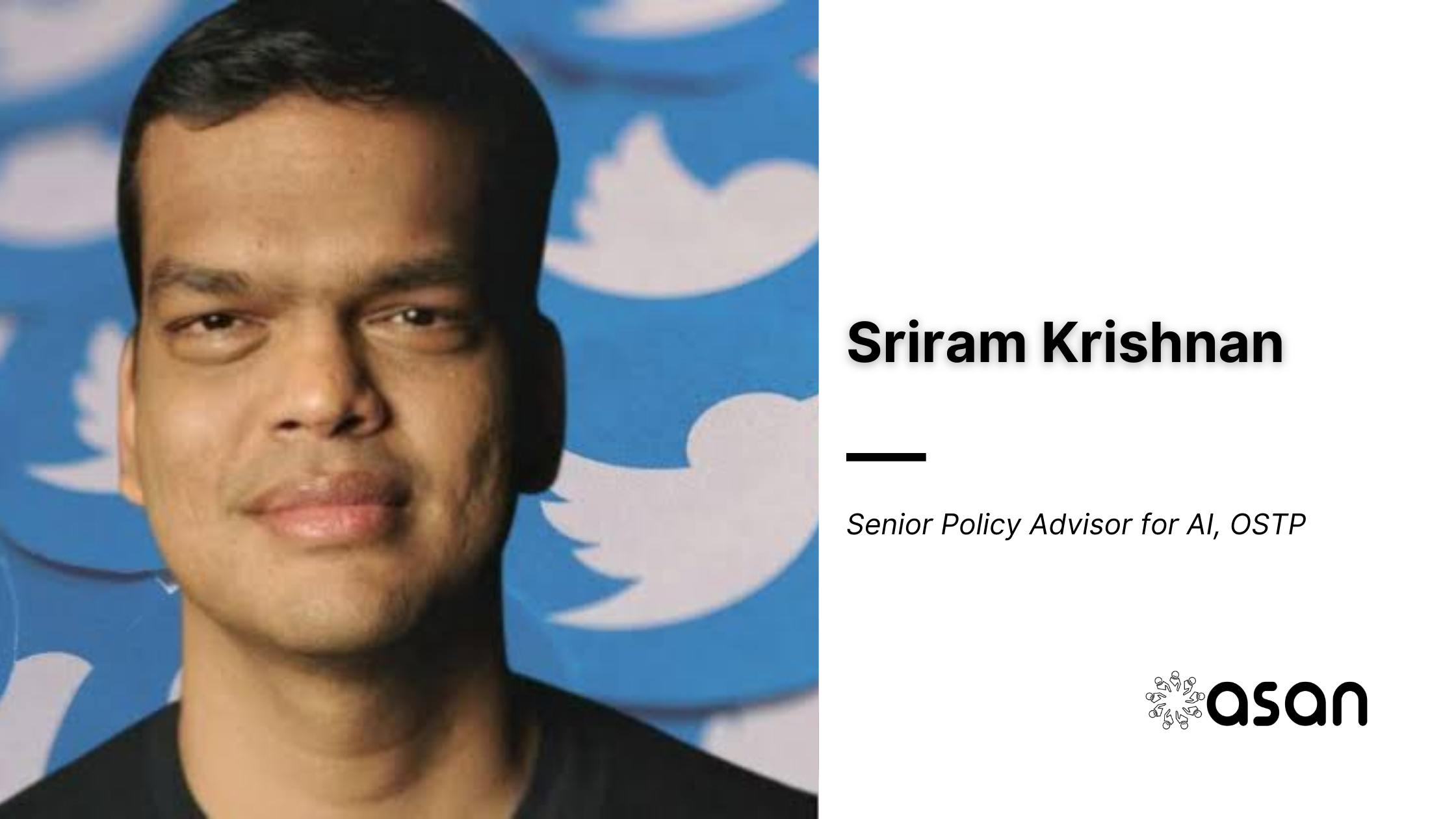 Indian-Origin Sriram Krishnan Appointed Senior Policy Advisor for AI