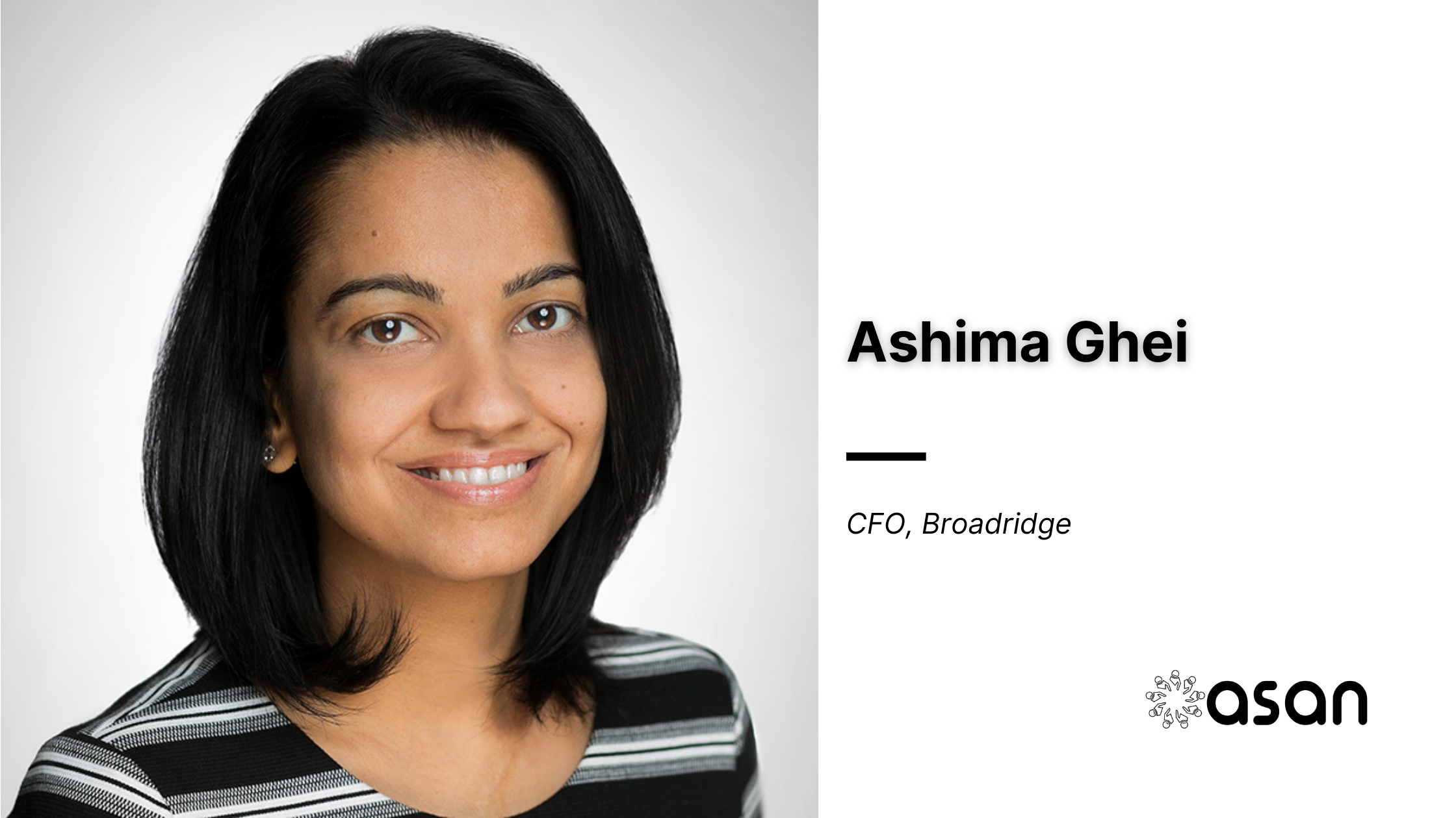 Indian Origin Ashima Ghei Appointed Chief Financial Officer at Broadridge Financial Solutions