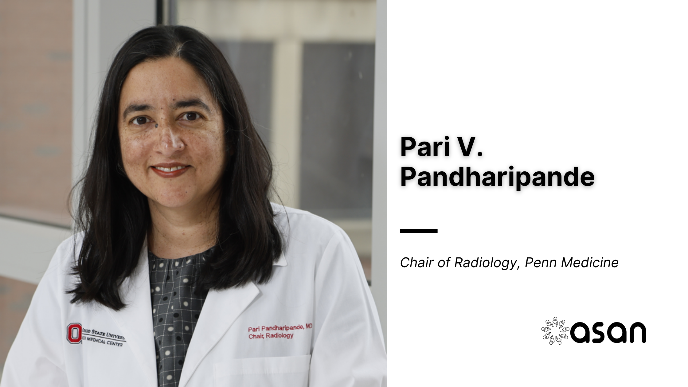 Pari V. Pandharipande Named Chair of Radiology at Penn Medicine