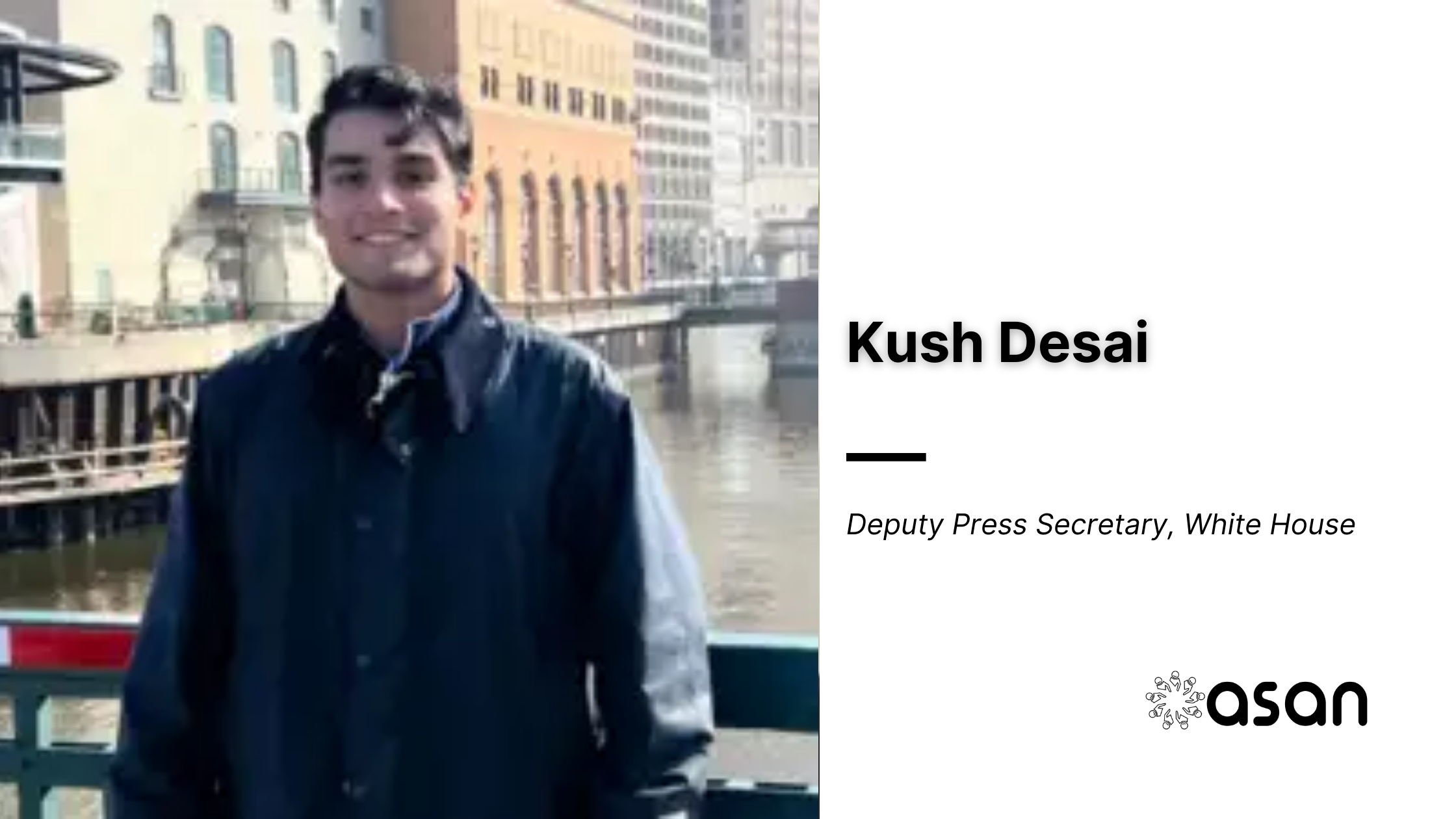 Kush Desai Appointed as White House Deputy Press Secretary