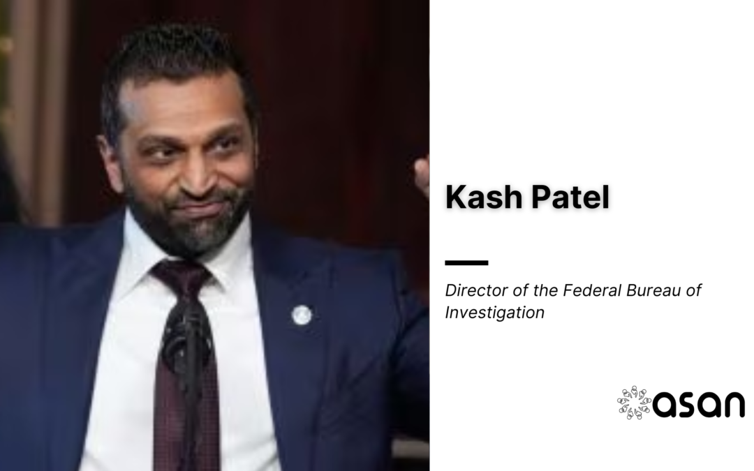 Kash Patel Becomes First Indian-American FBI Director