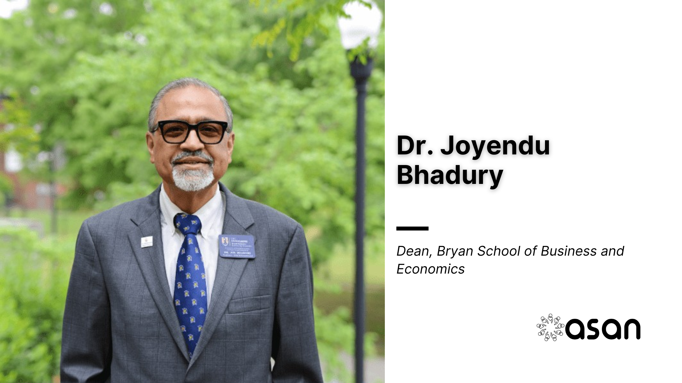 UNC Greensboro Appoints Dr. Joyendu Bhadury as Dean of Bryan School of Business and Economics