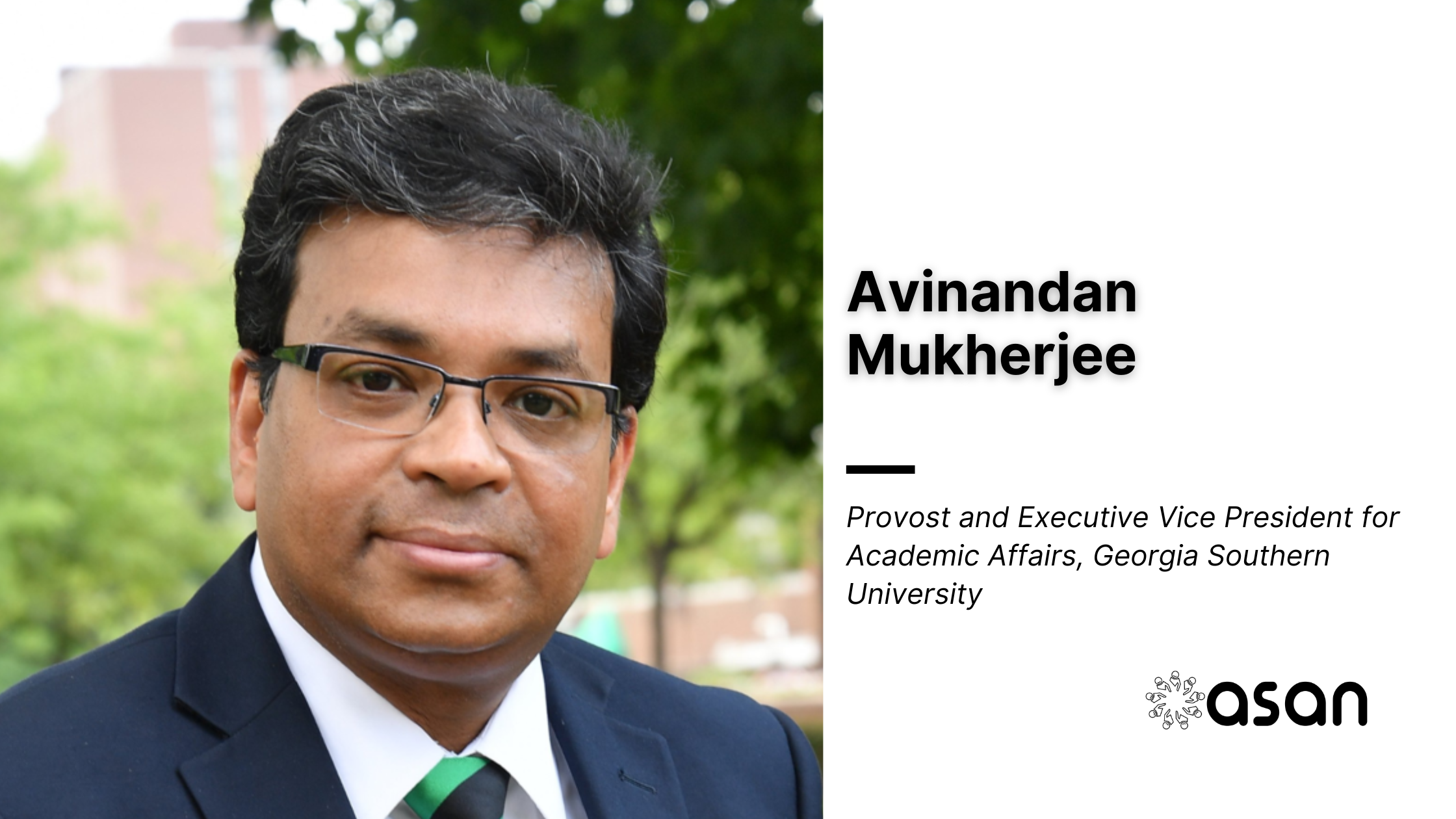 Avinandan Mukherjee Appointed as Georgia Southern University’s Provost