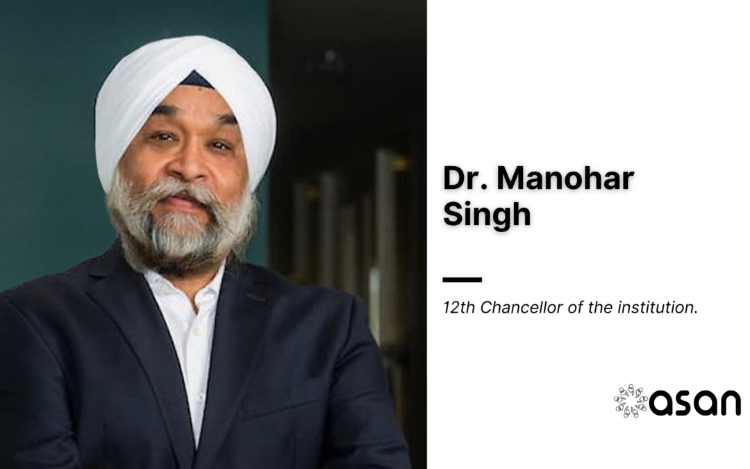 Dr. Manohar Singh Appointed 12th Chancellor of the University of Wisconsin–Oshkosh