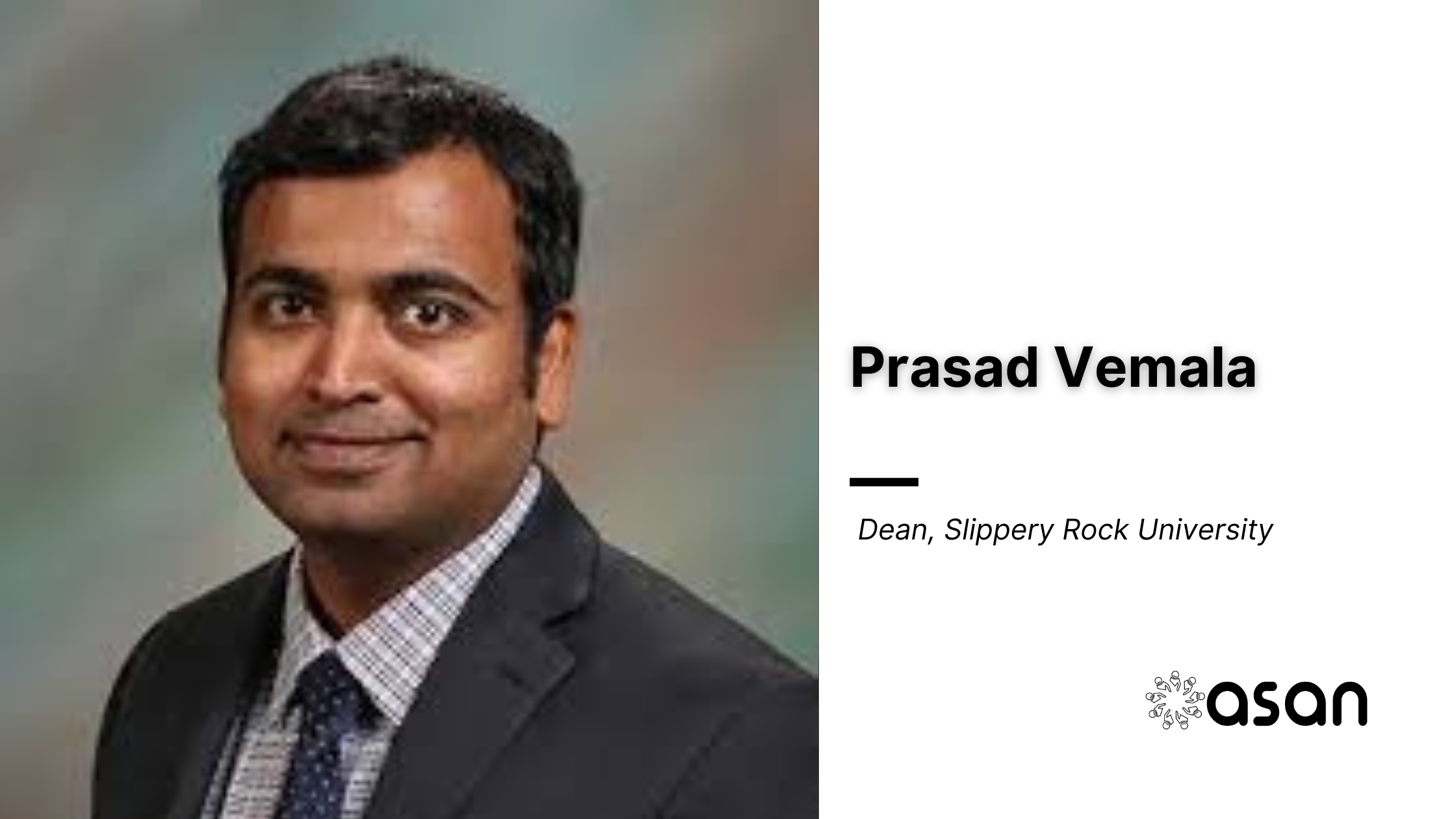 Prasad Vemala Appointed as Dean of Slippery Rock University’s College of Business