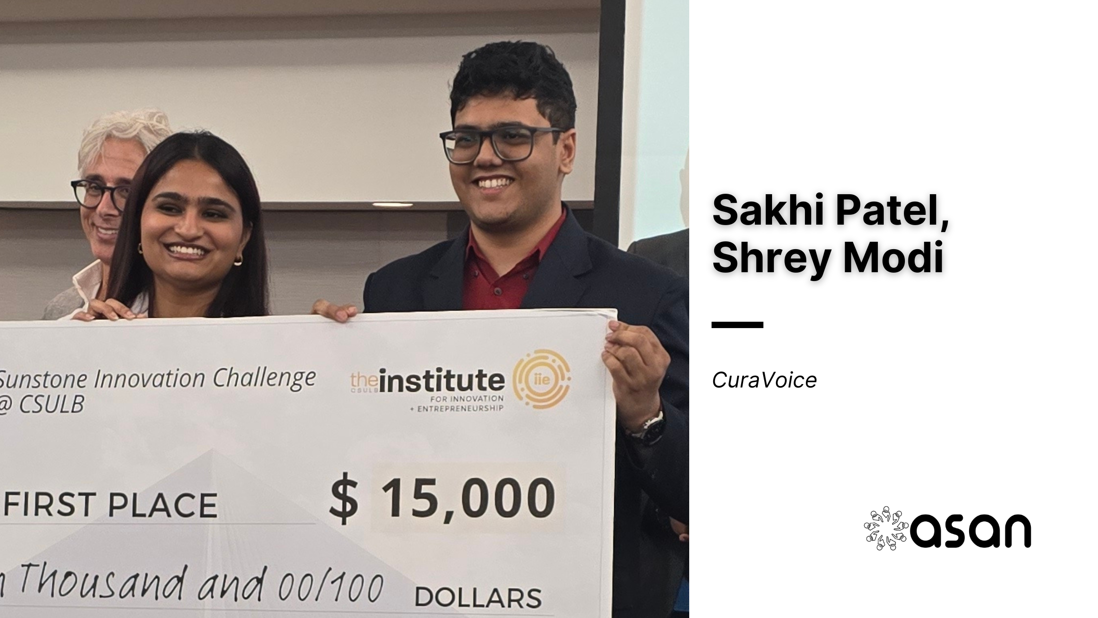 South Asian duo win the Sunstone Innovation Challenge at CSULB