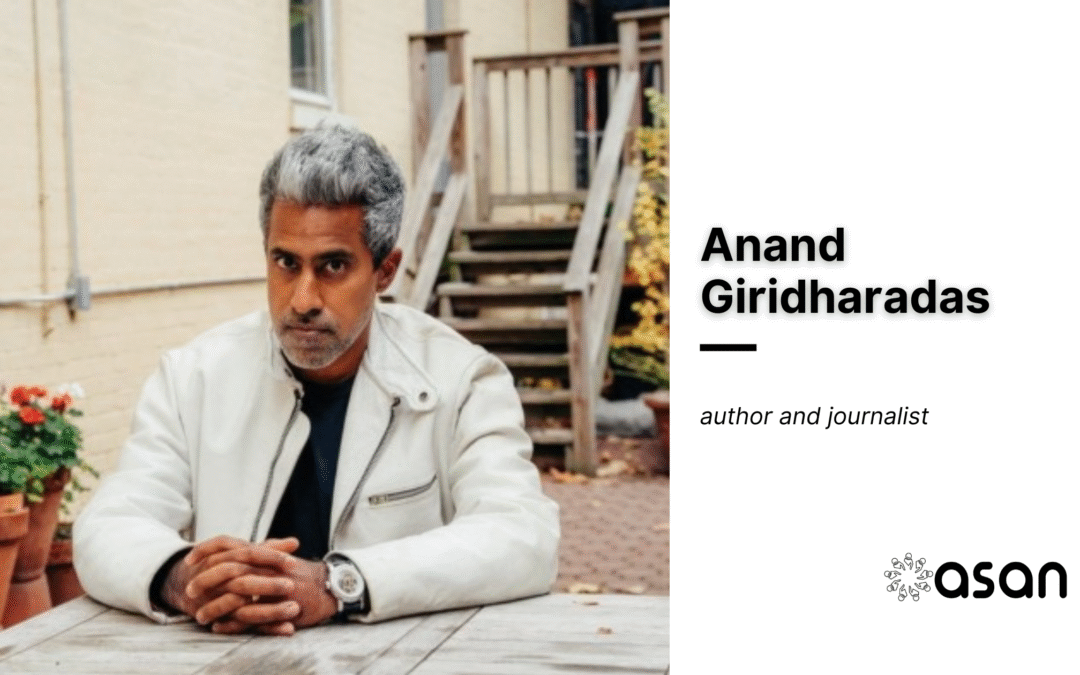 Anand Giridharadas Named to TIME100 Philanthropy List 2025
