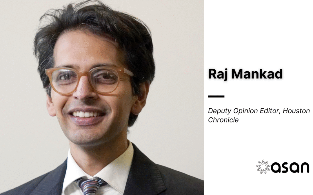 Raj Mankad Wins 2025 Pulitzer Prize for Editorial Writing