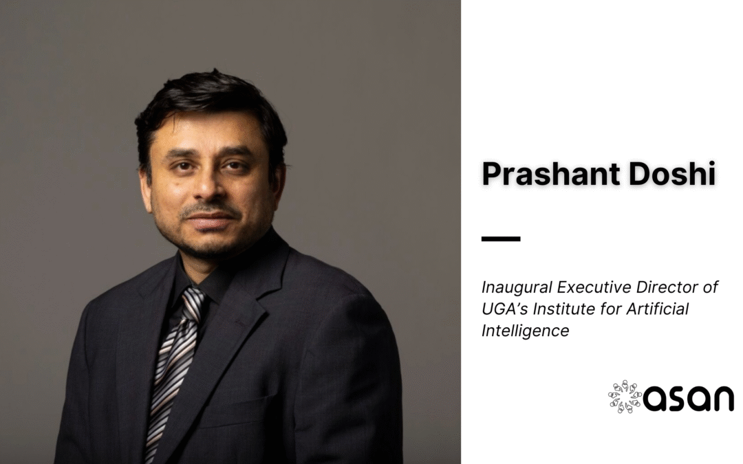 Prashant Doshi Named Executive Director of UGA AI Institute