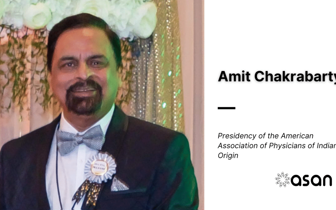 Amit Chakrabarty takes charge as new AAPI president