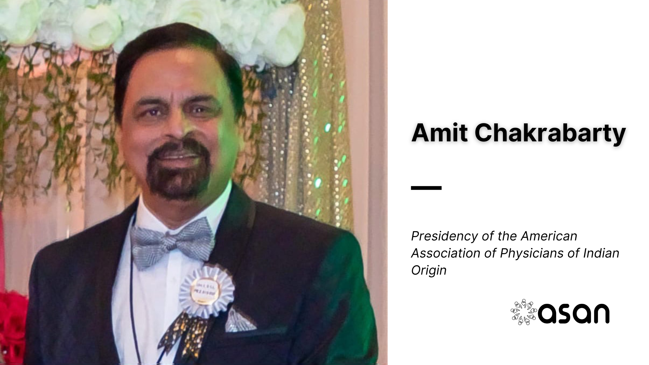 Amit Chakrabarty takes charge as new AAPI president
