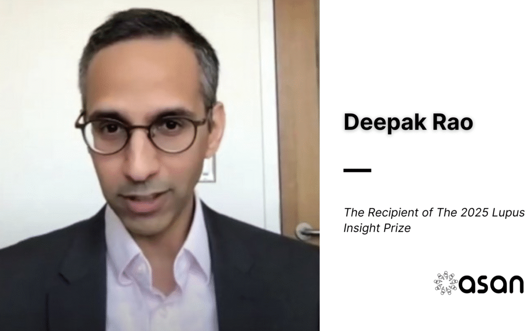 Deepak Rao Wins 2025 Lupus Insight Prize for Immune Breakthrough