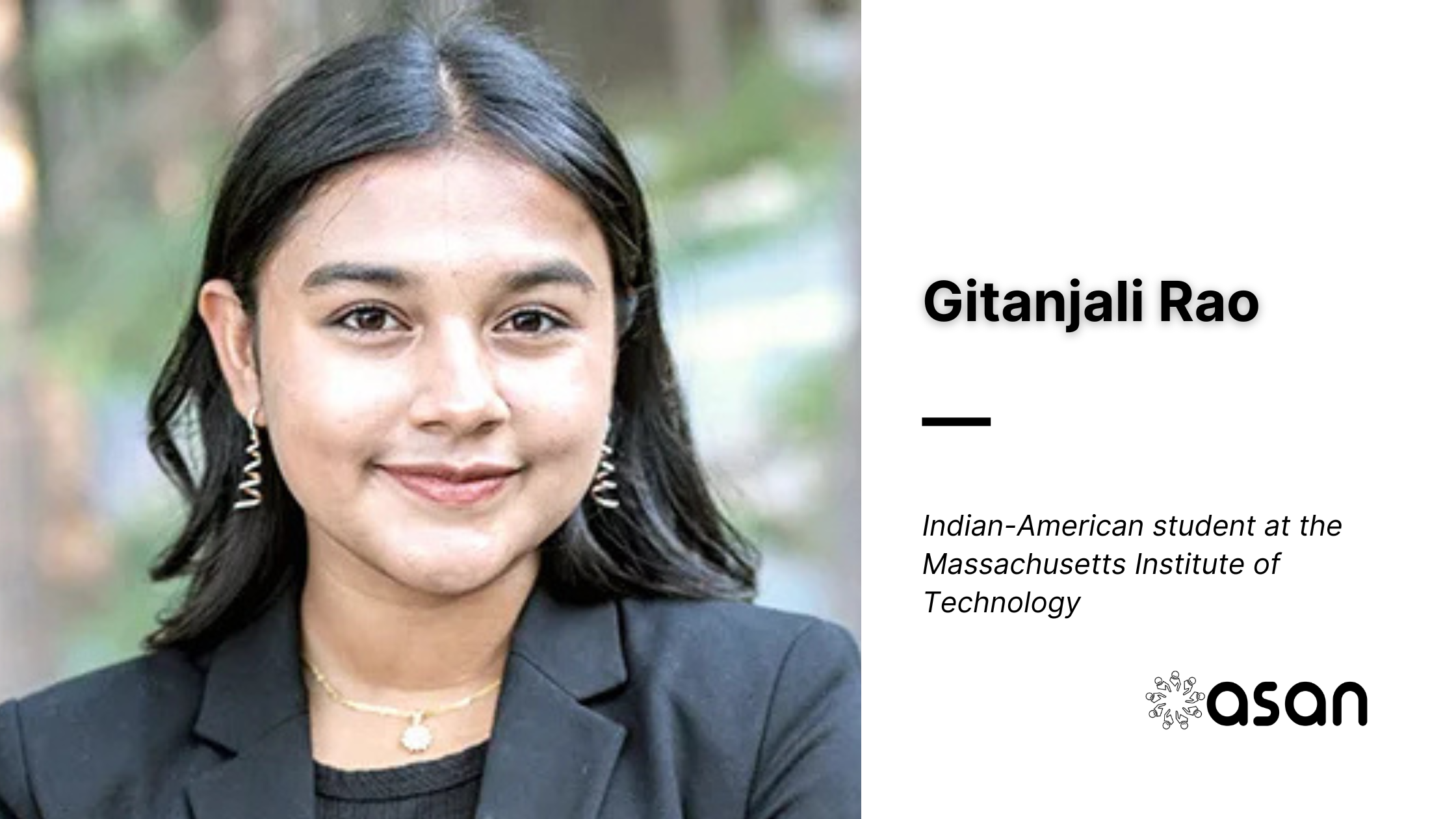 Gitanjali Rao in News: Wins Stephen Hawking Junior Medal