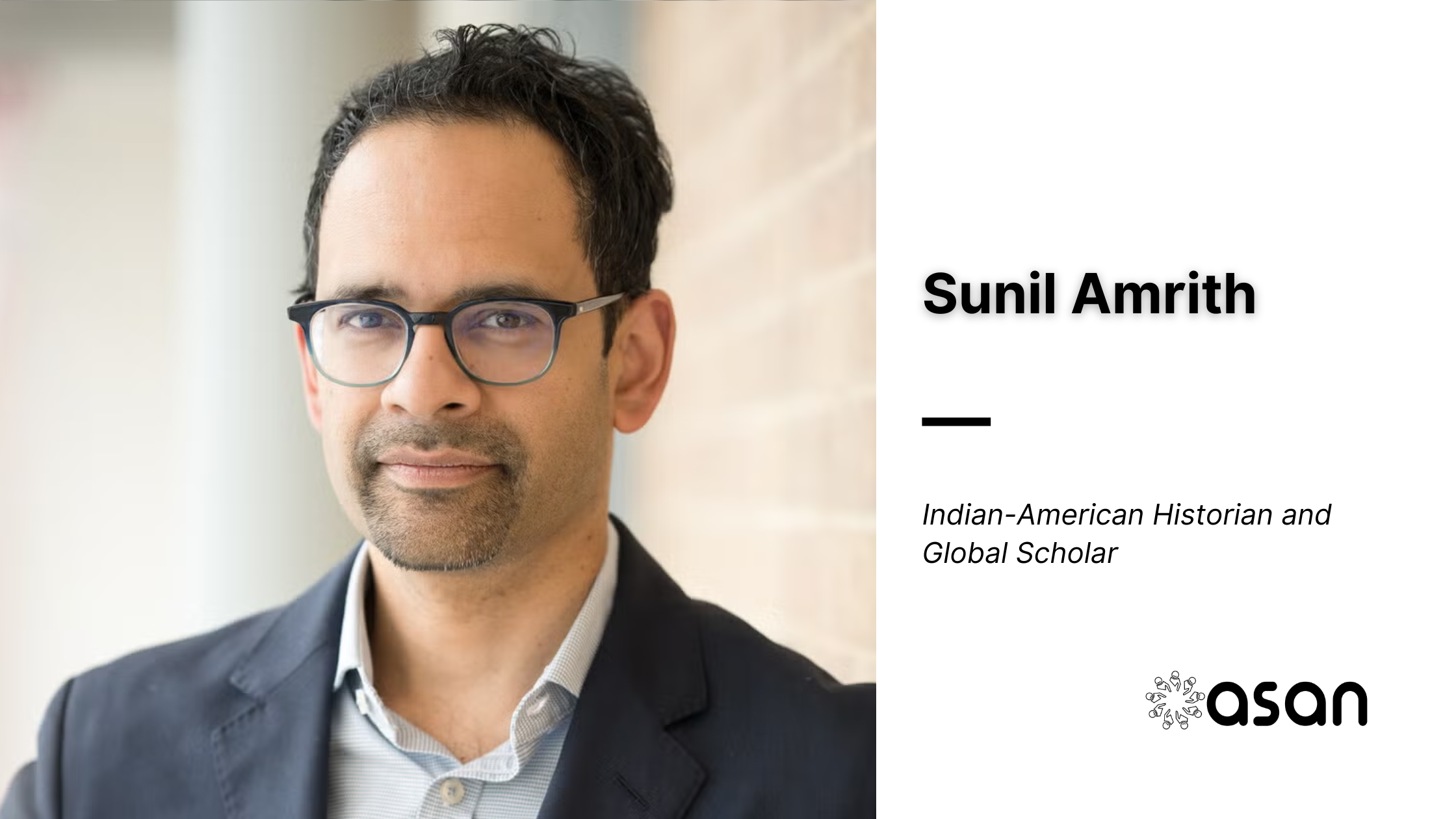 Sunil Amrith Appointed Yale Vice Provost for International Affairs