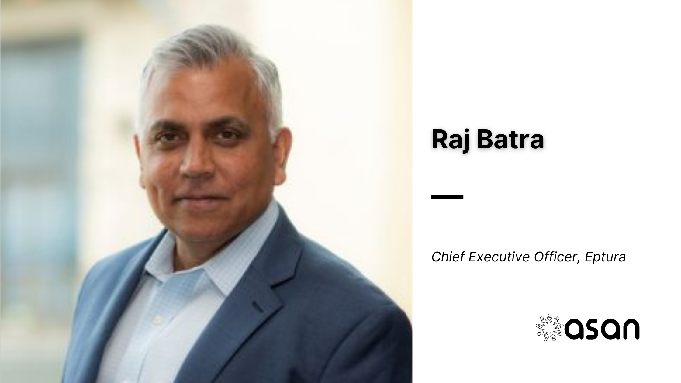 Raj Batra to lead Eptura as CEO, bringing decades of automation expertise to workplace tech