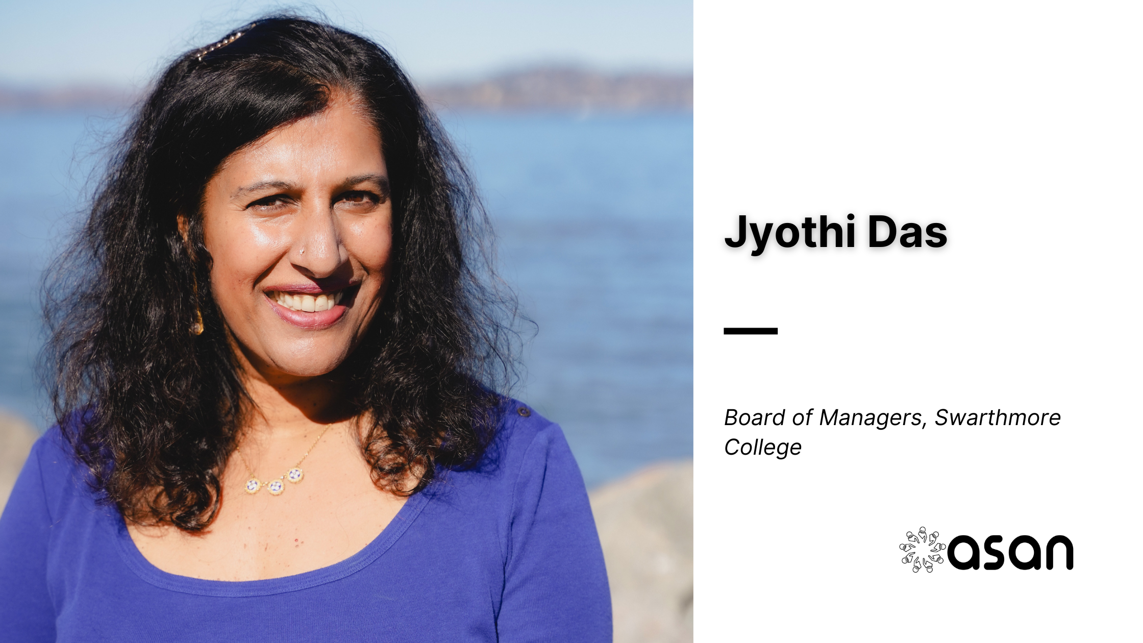 Swarthmore College appoints alumna Jyothi Das to its Board of Managers