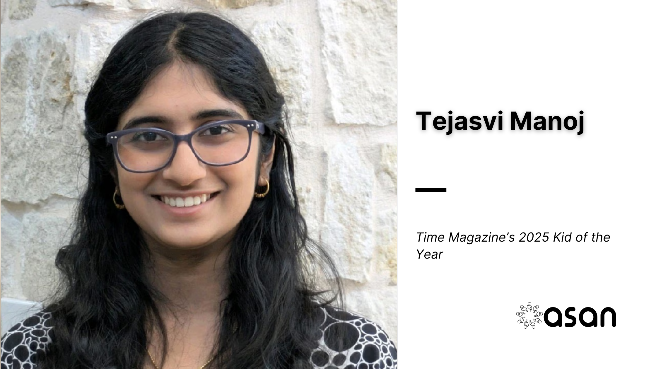 Tejasvi Manoj named Time’s 2025 Kid of the Year for her cybersecurity advocacy