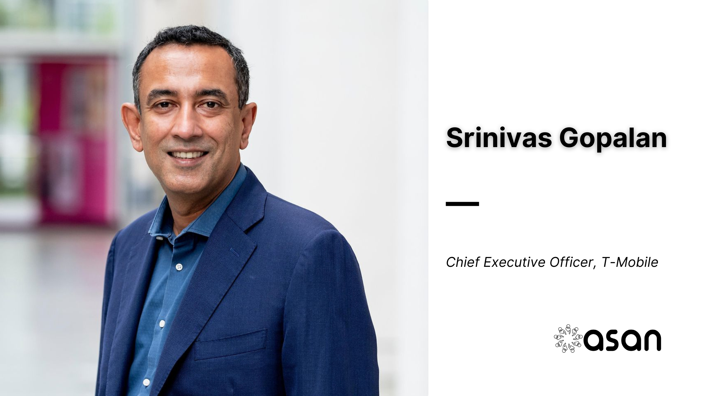 Srinivas Gopalan named CEO of T-Mobile, ushering in a new era for U.S. telecom