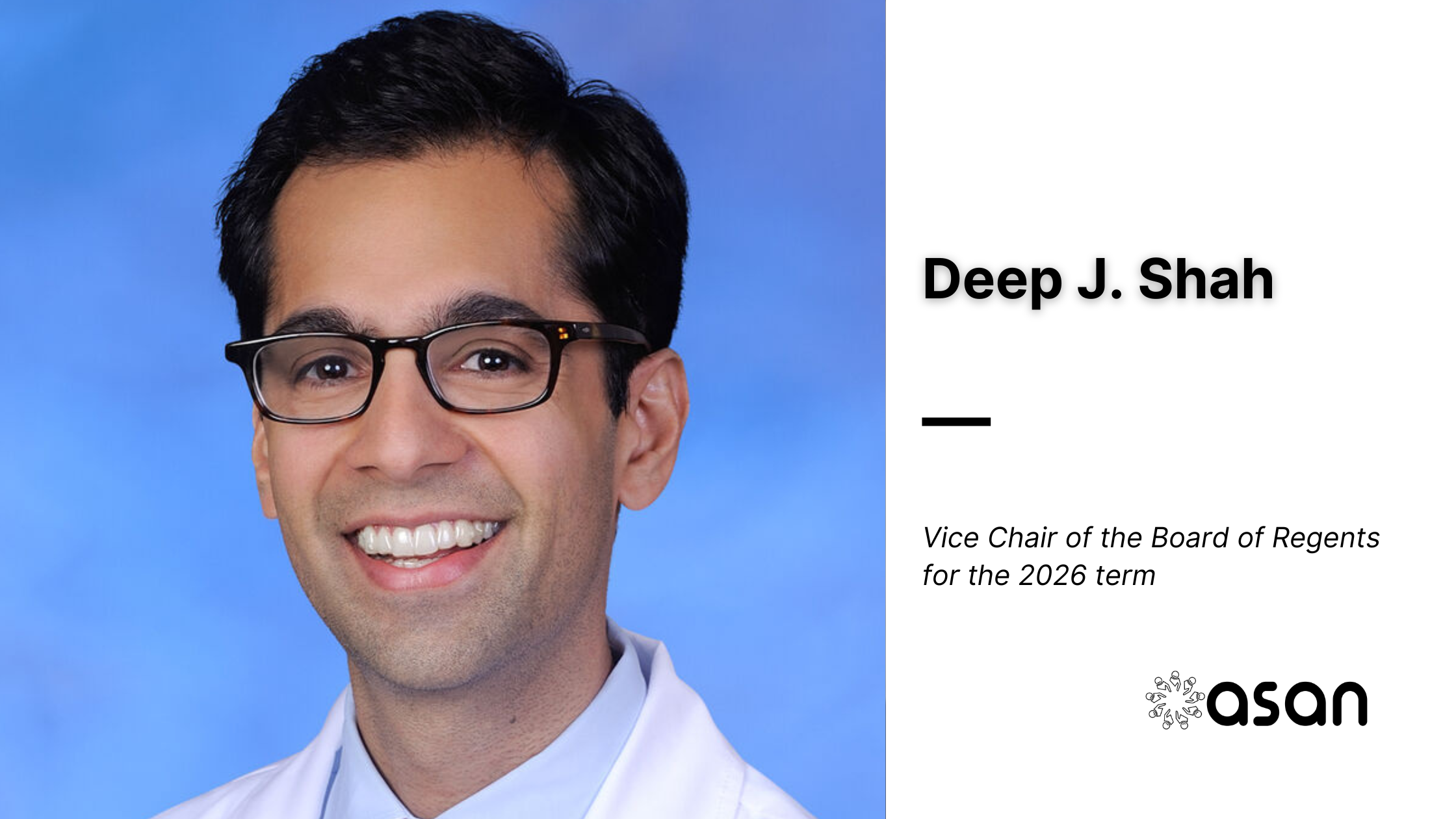 Deep J. Shah elected Vice Chair of Georgia’s powerful Board of Regents