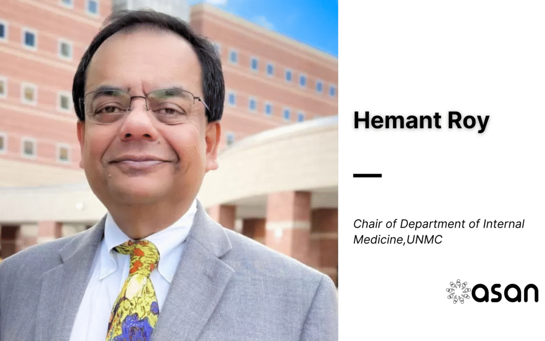 Indian American gastroenterologist Hemant Roy to lead internal medicine at UNMC