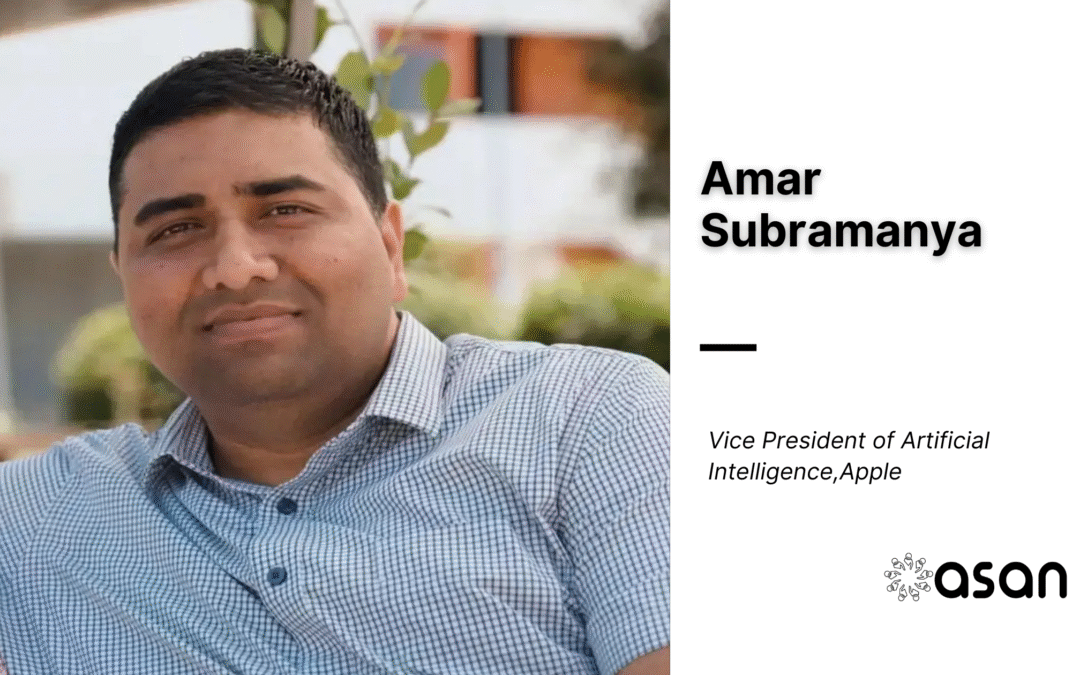 Apple names Amar Subramanya vice president of AI amid a leadership reshuffle
