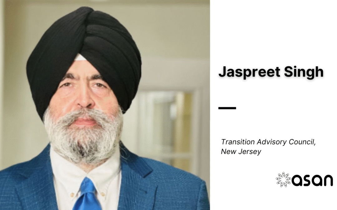Jaspreet Singh named to New Jersey transition advisory council