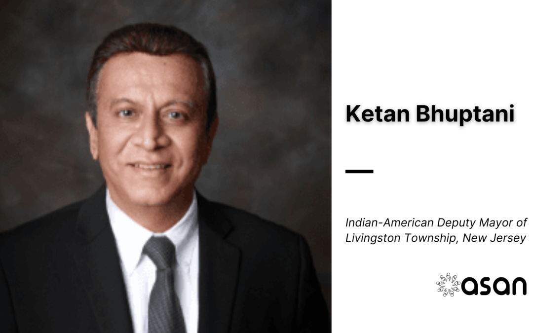 Ketan Bhuptani becomes first Indian-American Deputy Mayor of Livingston Township, New Jersey