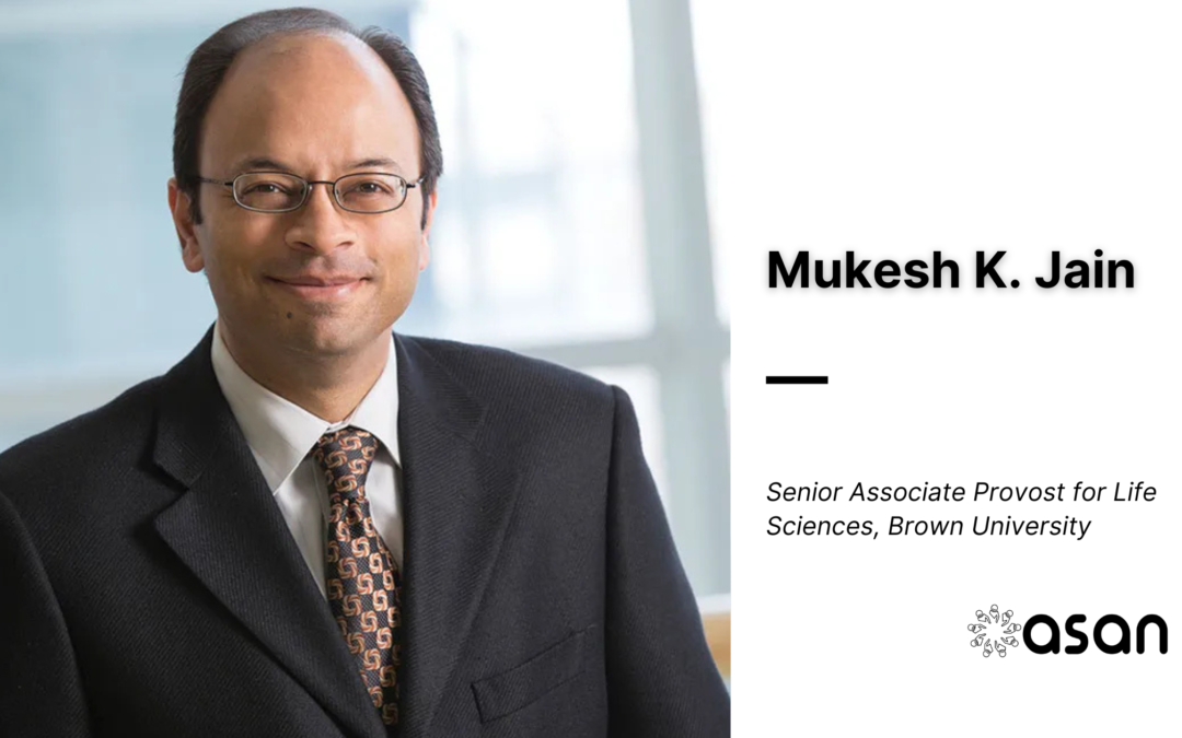 Mukesh K. Jain appointed senior associate provost for life sciences at Brown University