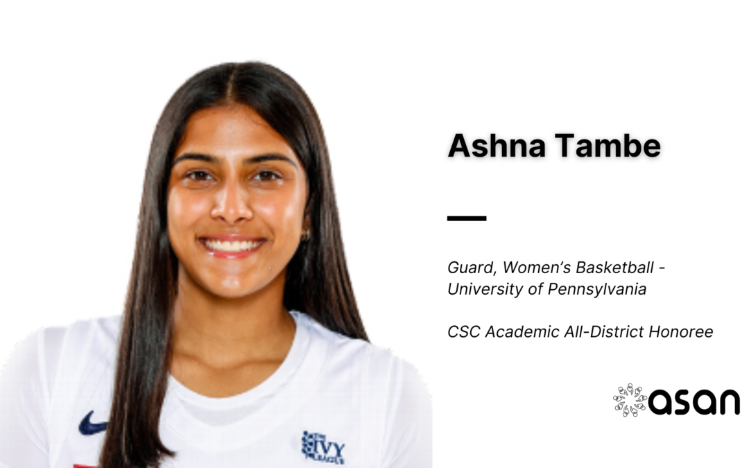 Ashna Tambe earns CSC Academic All-District honor at University of Pennsylvania