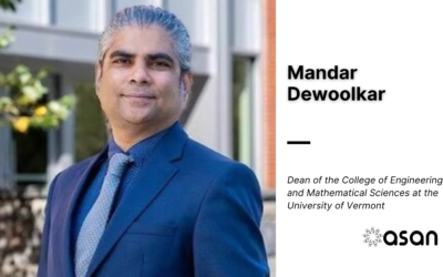 Mandar Dewoolkar appointed dean of the University of Vermont College of Engineering and Mathematical Sciences