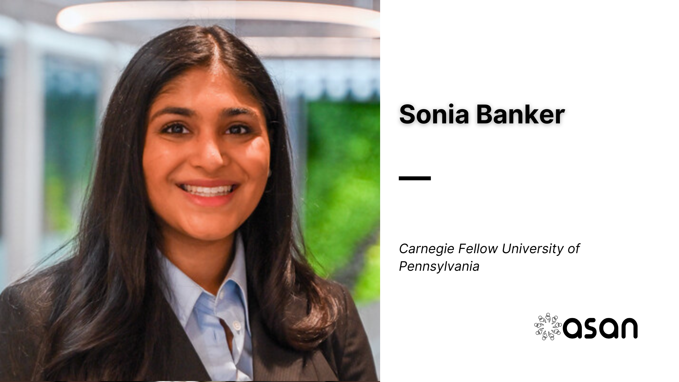 Sonia Banker wins Carnegie fellowship as University of Pennsylvania student