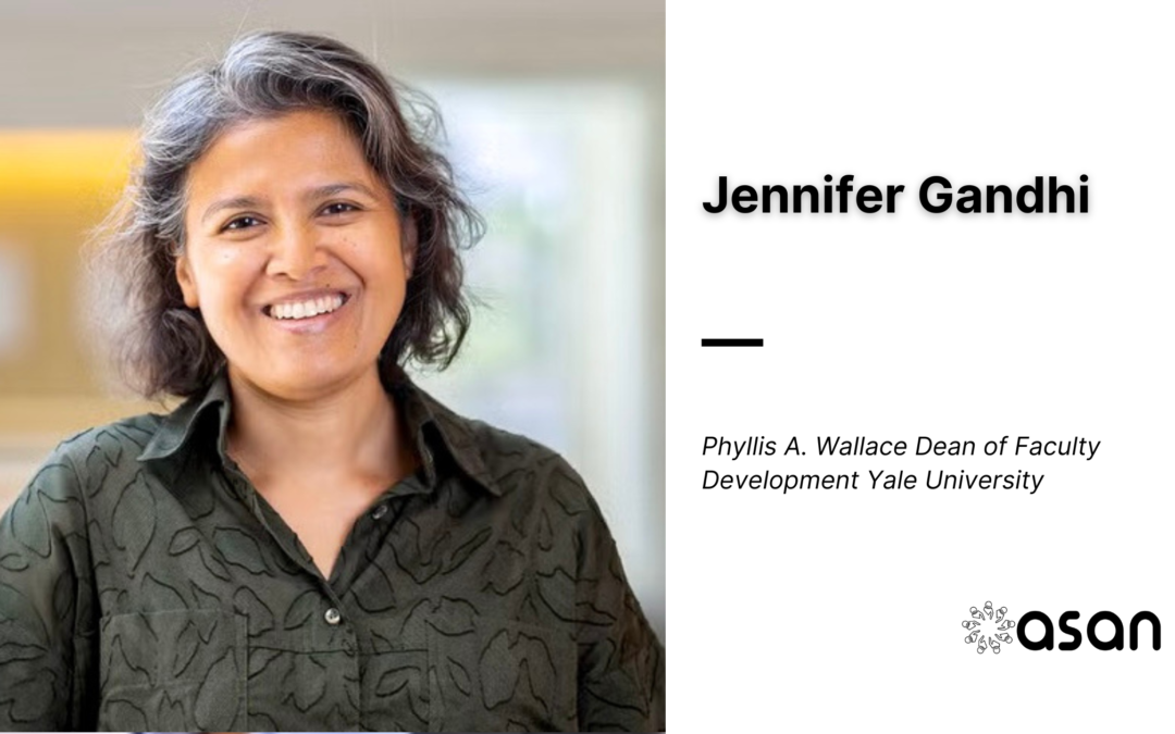 Jennifer Gandhi named Phyllis A. Wallace Dean of Faculty Development at Yale