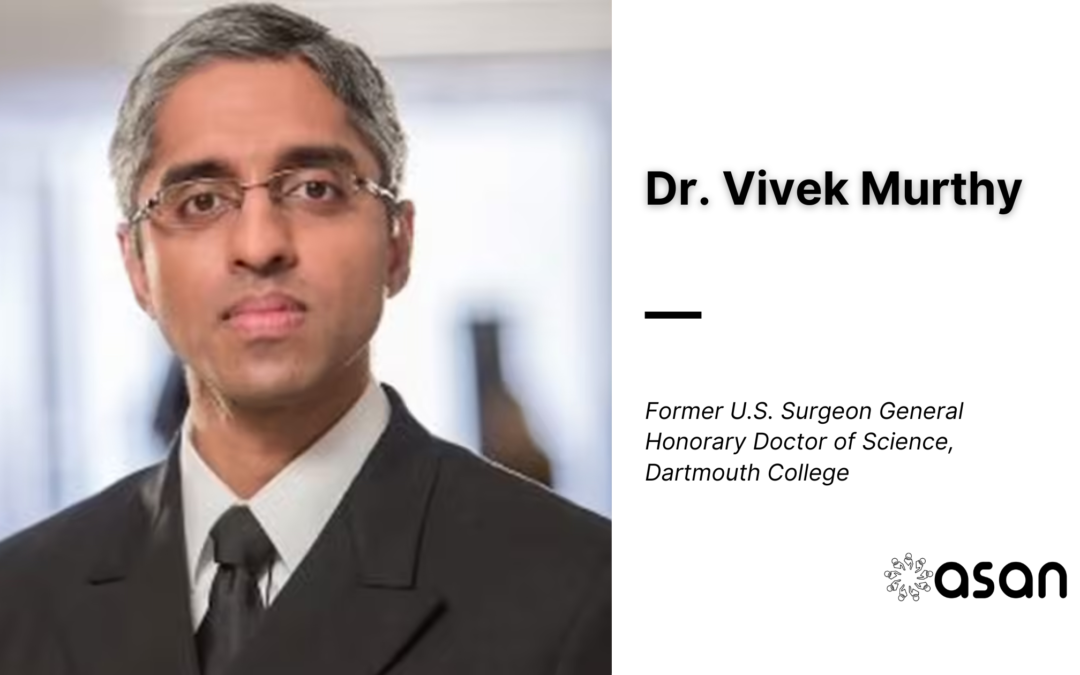 Vivek Murthy to receive honorary Doctor of Science from Dartmouth