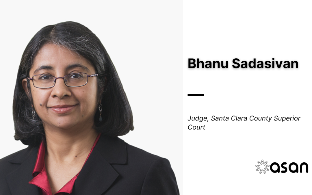 Bhanu Sadasivan appointed to Santa Clara County Superior Court