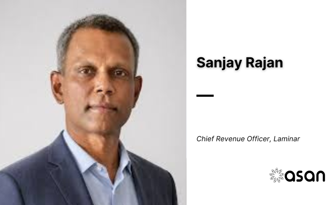 Indian American executive Sanjay Rajan named Chief Revenue Officer at Laminar