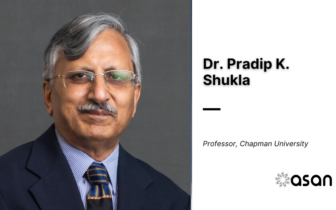 Dr. Pradip K. Shukla Builds a Legacy of Innovation and Mentorship at Chapman University