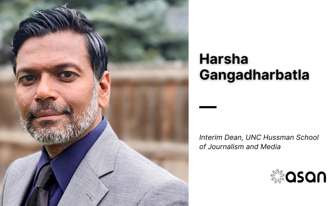 Harsha Gangadharbatla named interim dean of UNC Hussman School of Journalism and Media