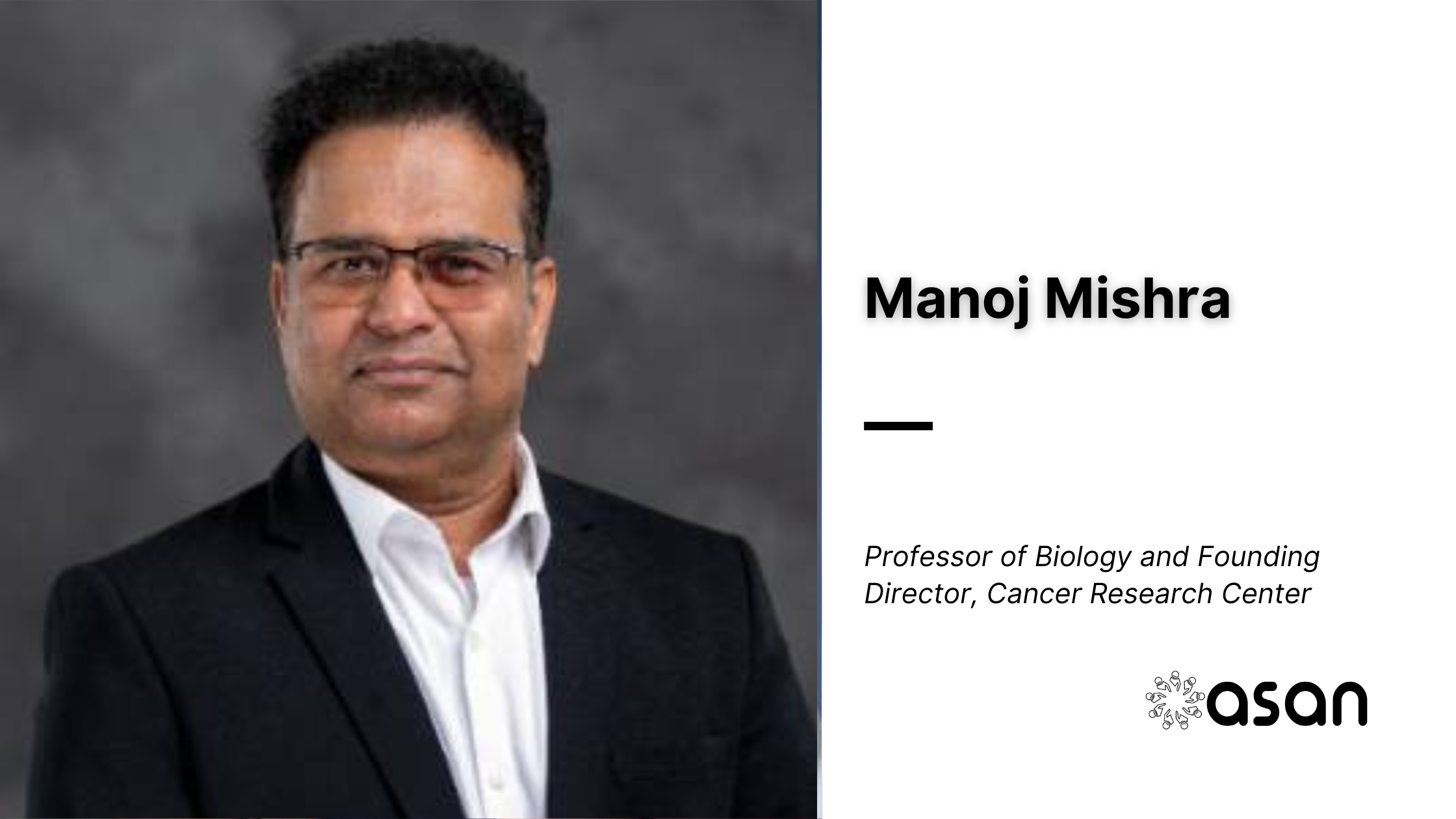 Manoj Mishra joins American Association of Immunologists career committee