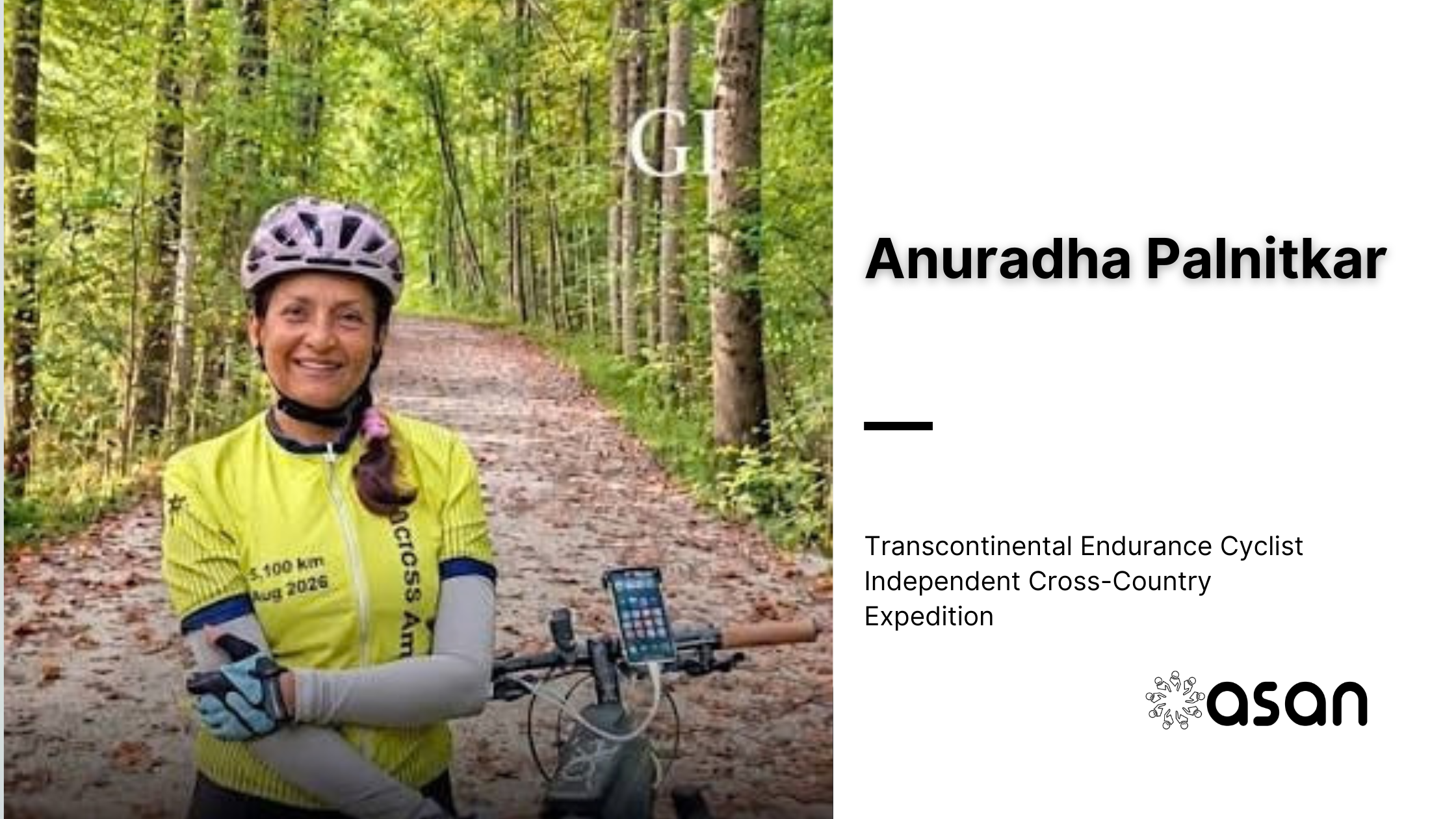 Anuradha Palnitkar becomes first Indian American woman to cycle unsupported across U.S.