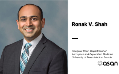 Ronak Shah named inaugural chair of University of Texas Medical Branch aerospace medicine department