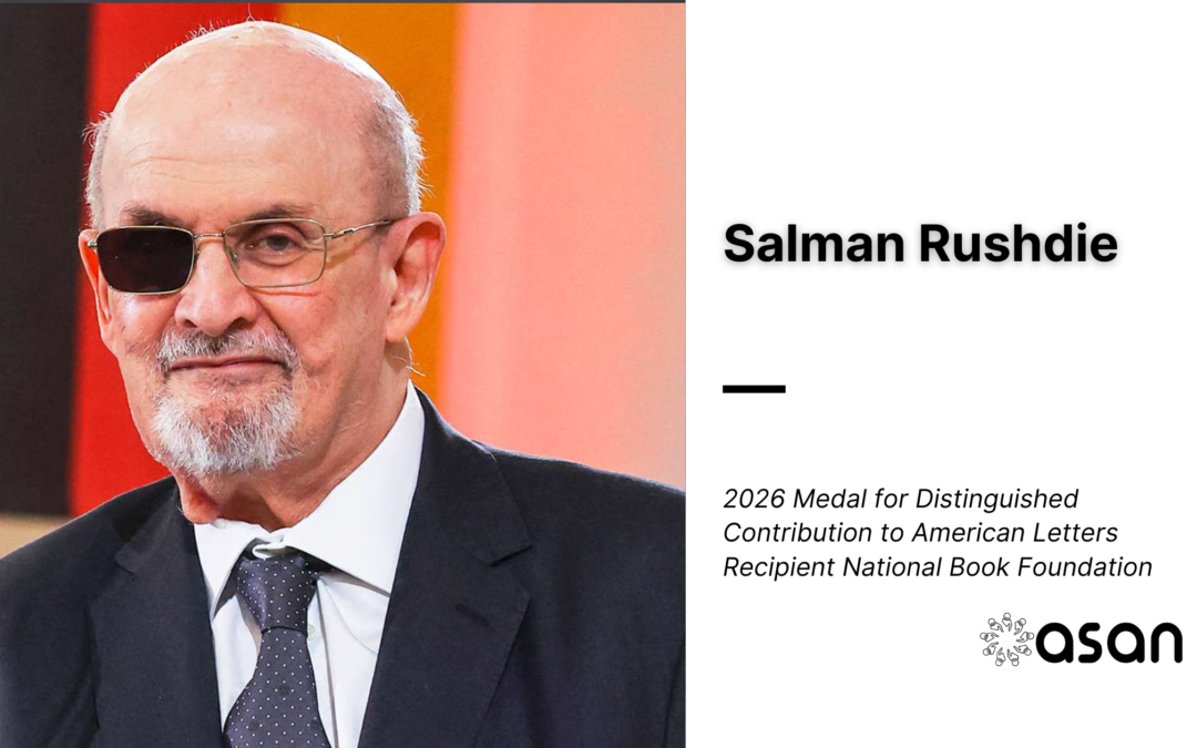 Salman Rushdie to receive National Book Foundation lifetime achievement medal