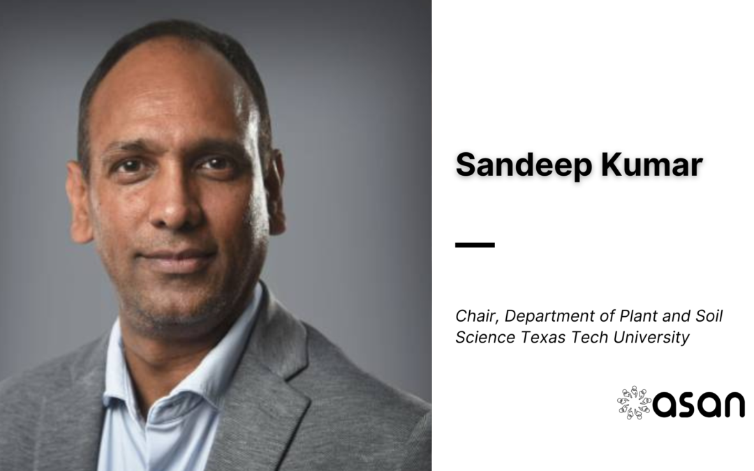 Texas Tech names Sandeep Kumar chair of Plant and Soil Science