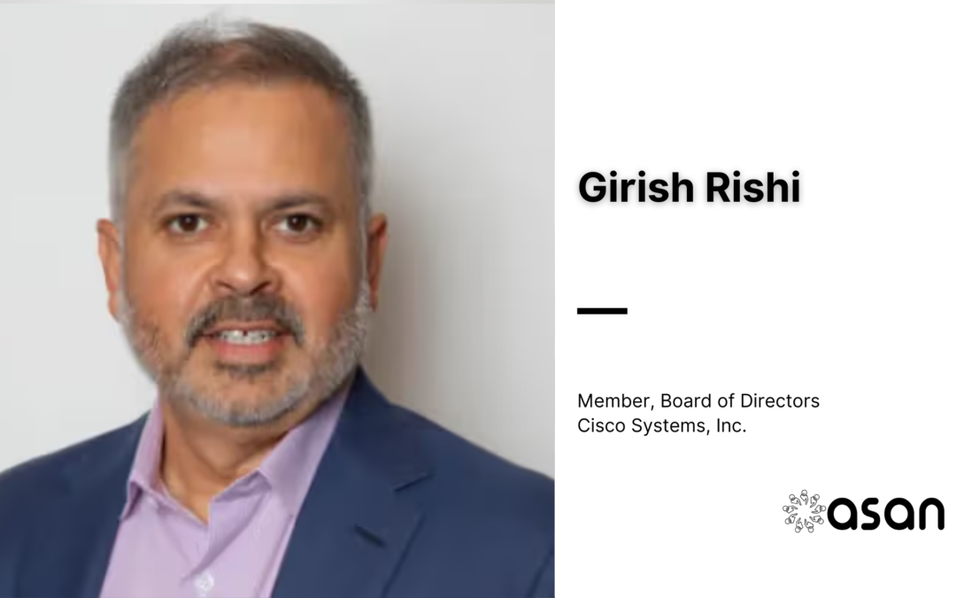 Cisco appoints Indian American technology leader Girish Rishi to board