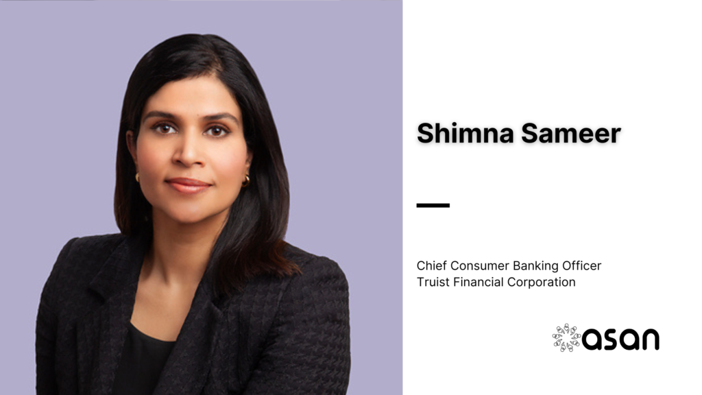 Indian-born banking executive Shimna Sameer named Truist consumer banking chief